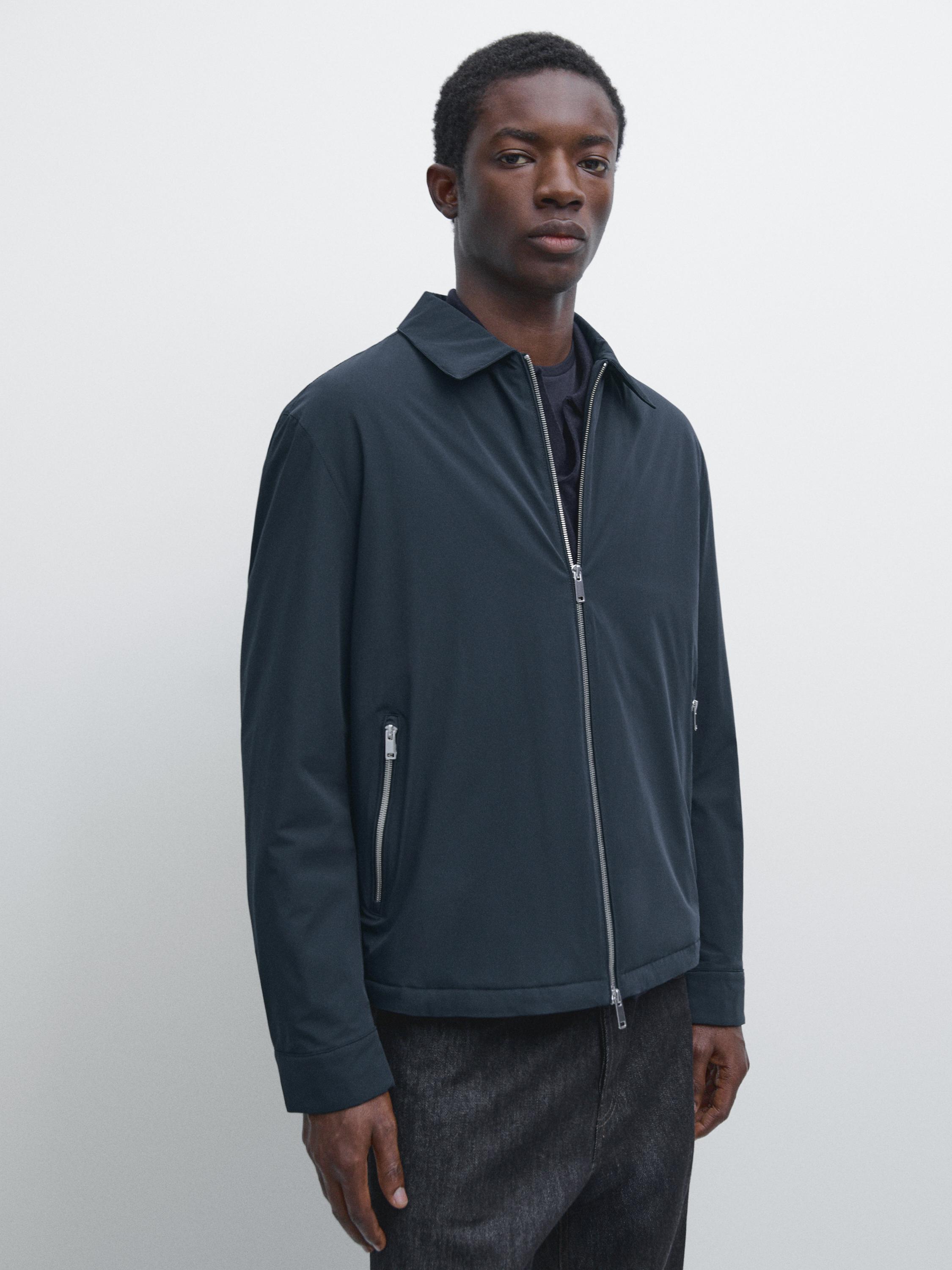 Blouson court avec poches